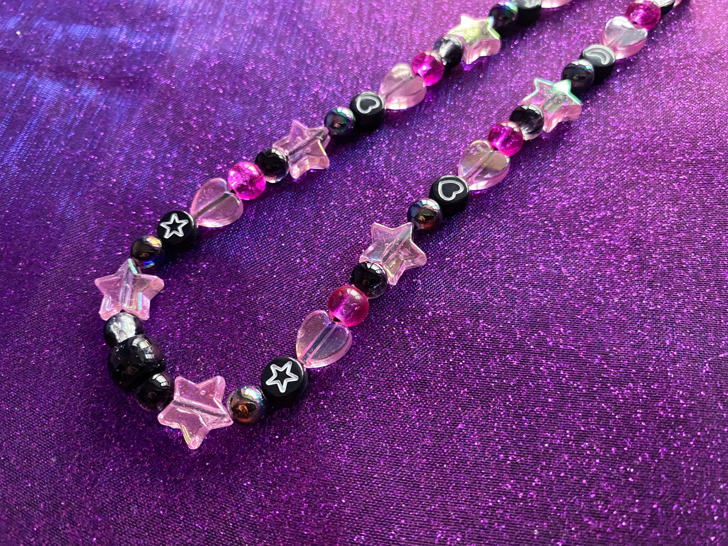 BLACK PINK - Beaded Phone strap Charm