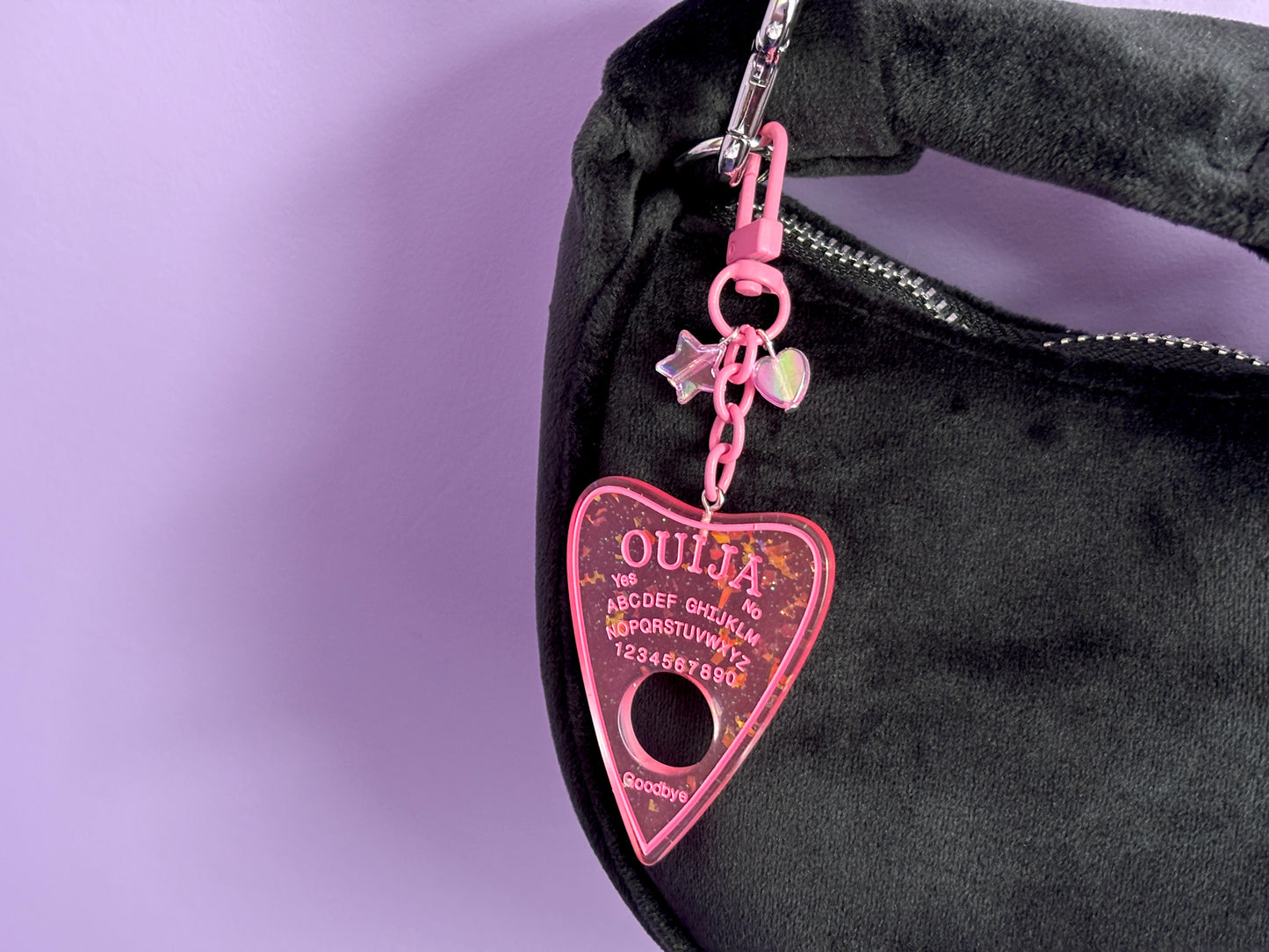 OUIJA PINK - Resin Planchette Charm
