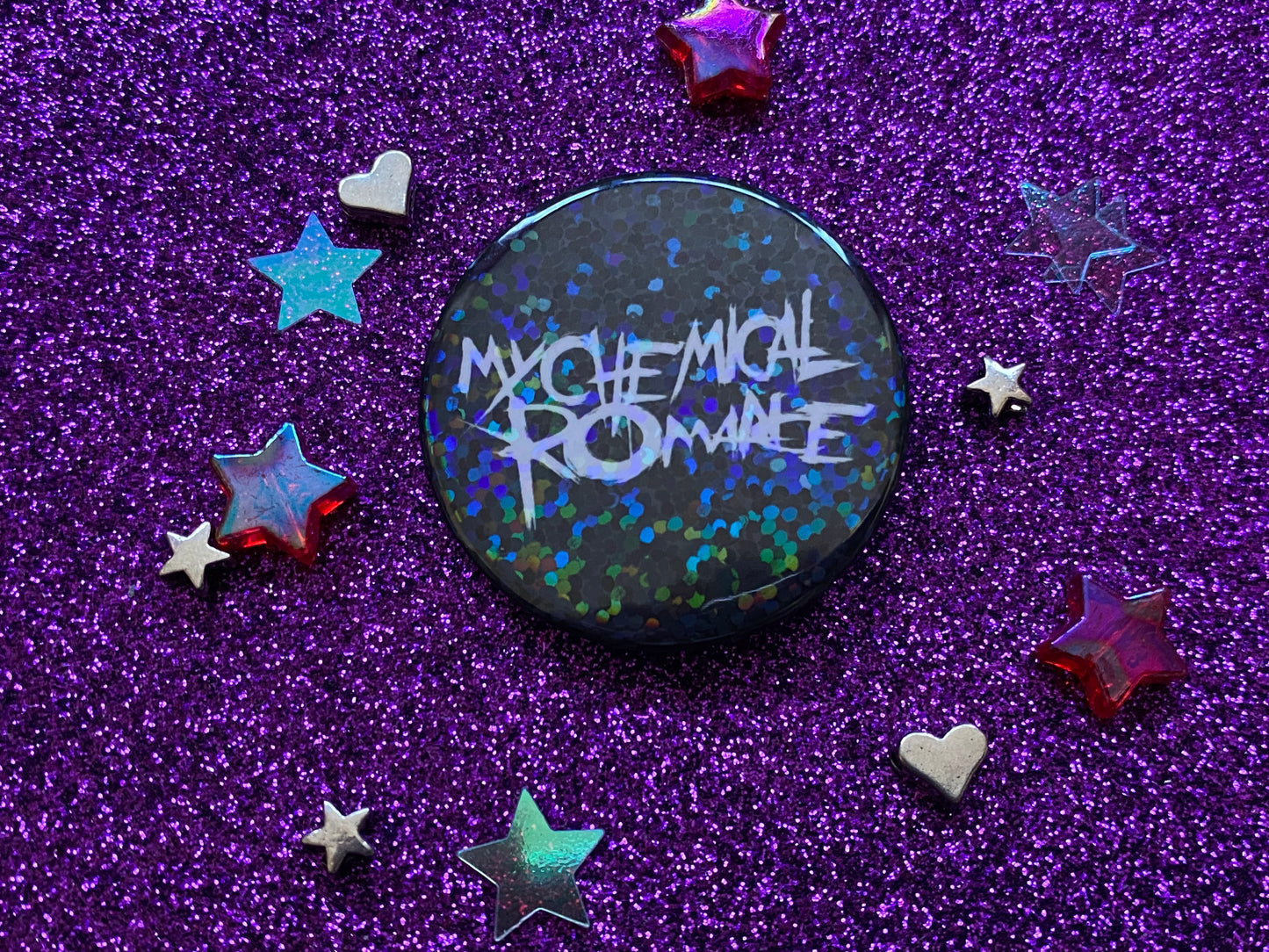 MY CHEMICAL ROMANCE - Holographic Pin Badge