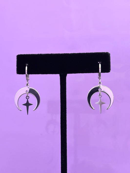 LUNAR STAR - Dropper Earrings