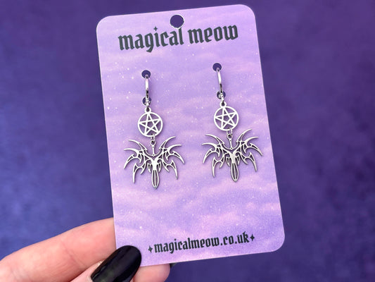 PENTAGOTH - Sword Dropper Earrings