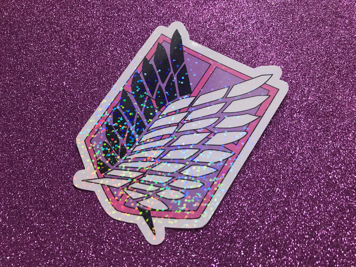 SURVEY CORPS - Attack On Titan Holographic Vinyl Sticker