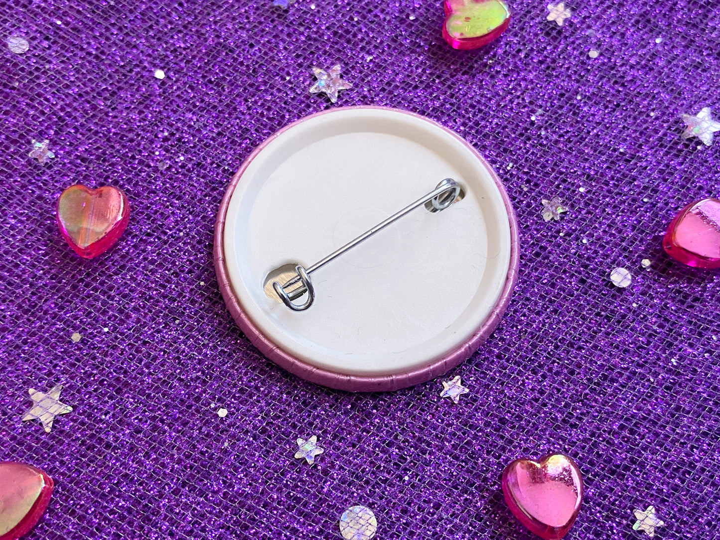 YANDERE - Holographic Pin Badge