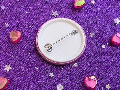 YANDERE - Holographic Pin Badge
