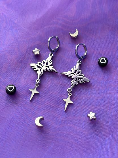 Y2K BUTTERFLY - Dropper Earrings