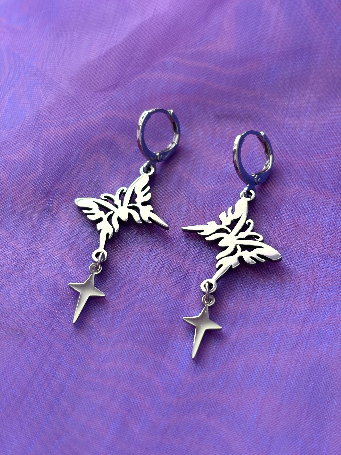 Y2K BUTTERFLY - Dropper Earrings