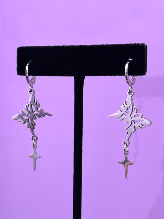 Y2K BUTTERFLY - Dropper Earrings