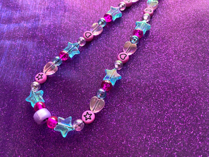 BUBBLEGUM - Beaded Phone Strap Charm