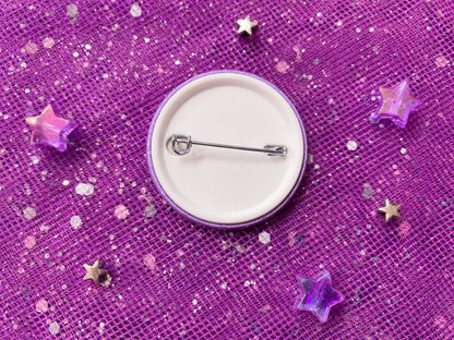 COFFEE SLUT - Holographic Pin Badge