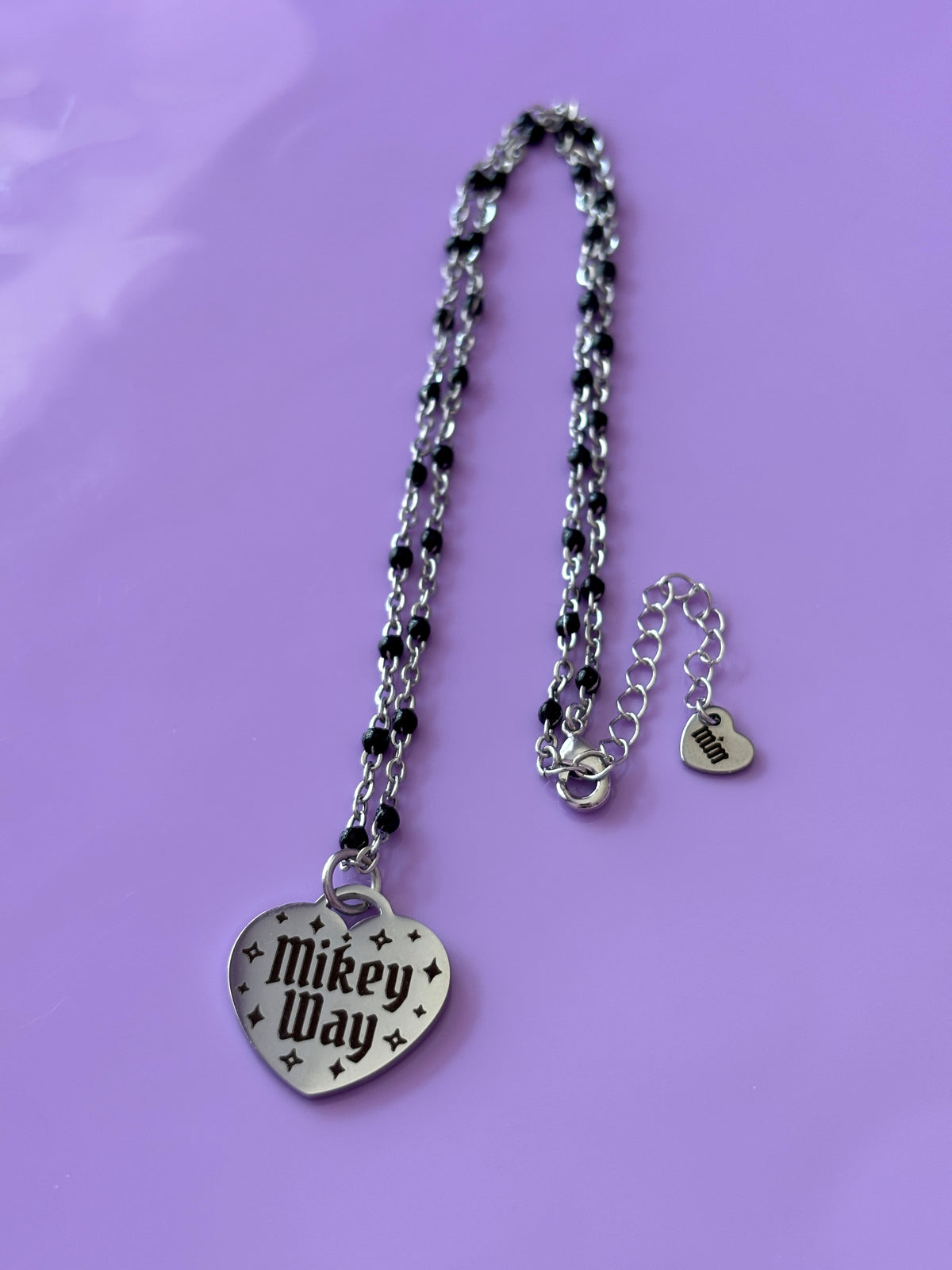 Mikey Way Heart Necklace - My Chemical Romance [Restocking Friday 18th September 5pm UK/BST]