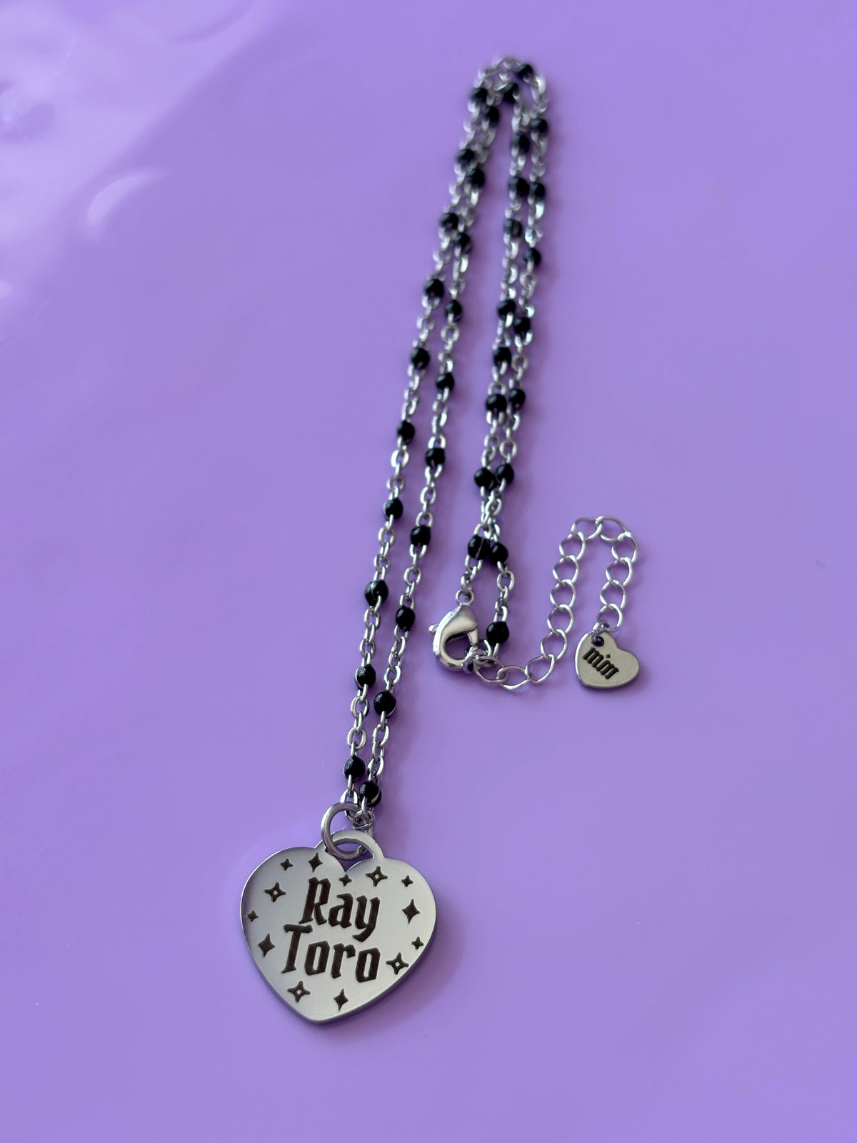Ray Toro Heart Necklace - My Chemical Romance [Restocking Friday 18th September 5pm UK/BST]