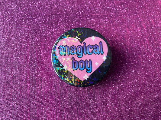 MAGICAL BOY - Holographic Pin Badge
