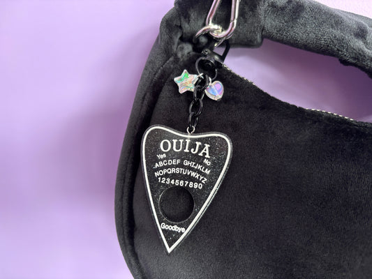 OUIJA BLACK - Resin Planchette Charm