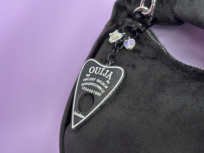 OUIJA BLACK - Resin Planchette Charm
