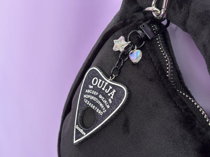 OUIJA BLACK - Resin Planchette Charm