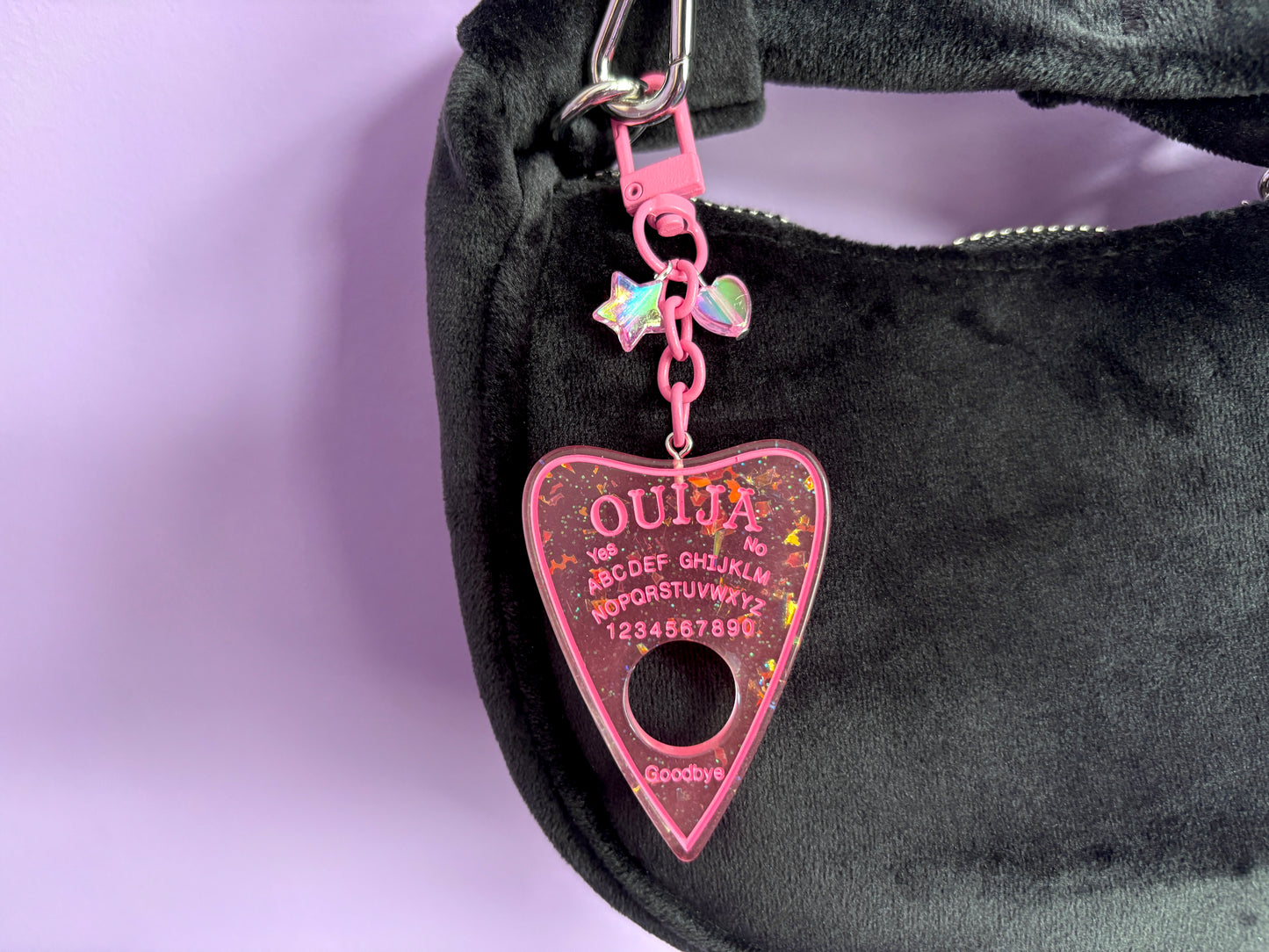 OUIJA PINK - Resin Planchette Charm