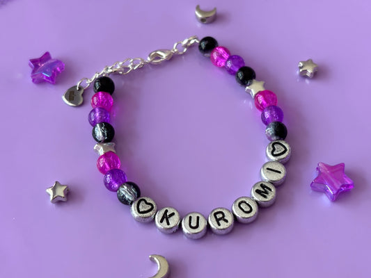 KUROMI - Beaded Bracelet