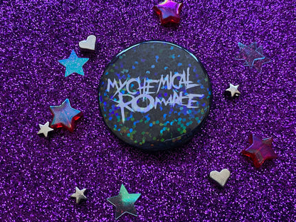 MY CHEMICAL ROMANCE - Holographic Pin Badge