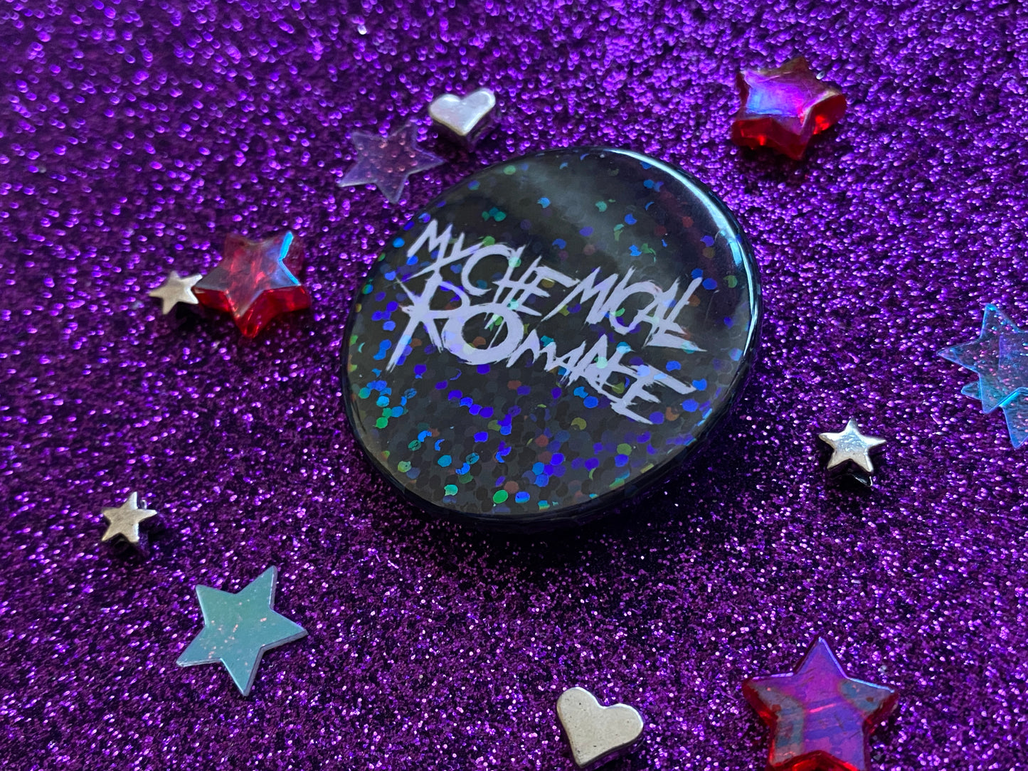 MY CHEMICAL ROMANCE - Holographic Pin Badge