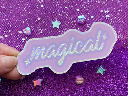 MAGICAL [Light] - Holographic Vinyl Sticker