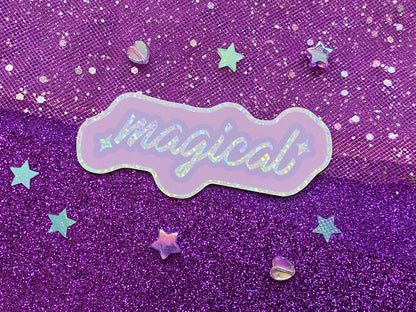 MAGICAL [Light] - Holographic Vinyl Sticker