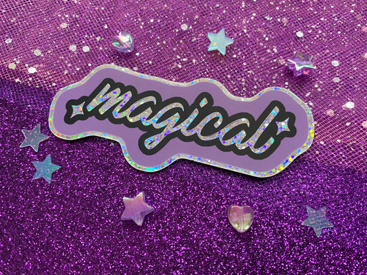 MAGICAL [Dark] - Holographic Vinyl Sticker