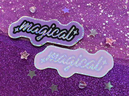 MAGICAL [Light] - Holographic Vinyl Sticker