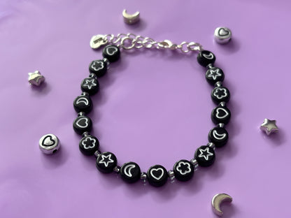 LOVE + DREAMS - Black Symbol Bracelet