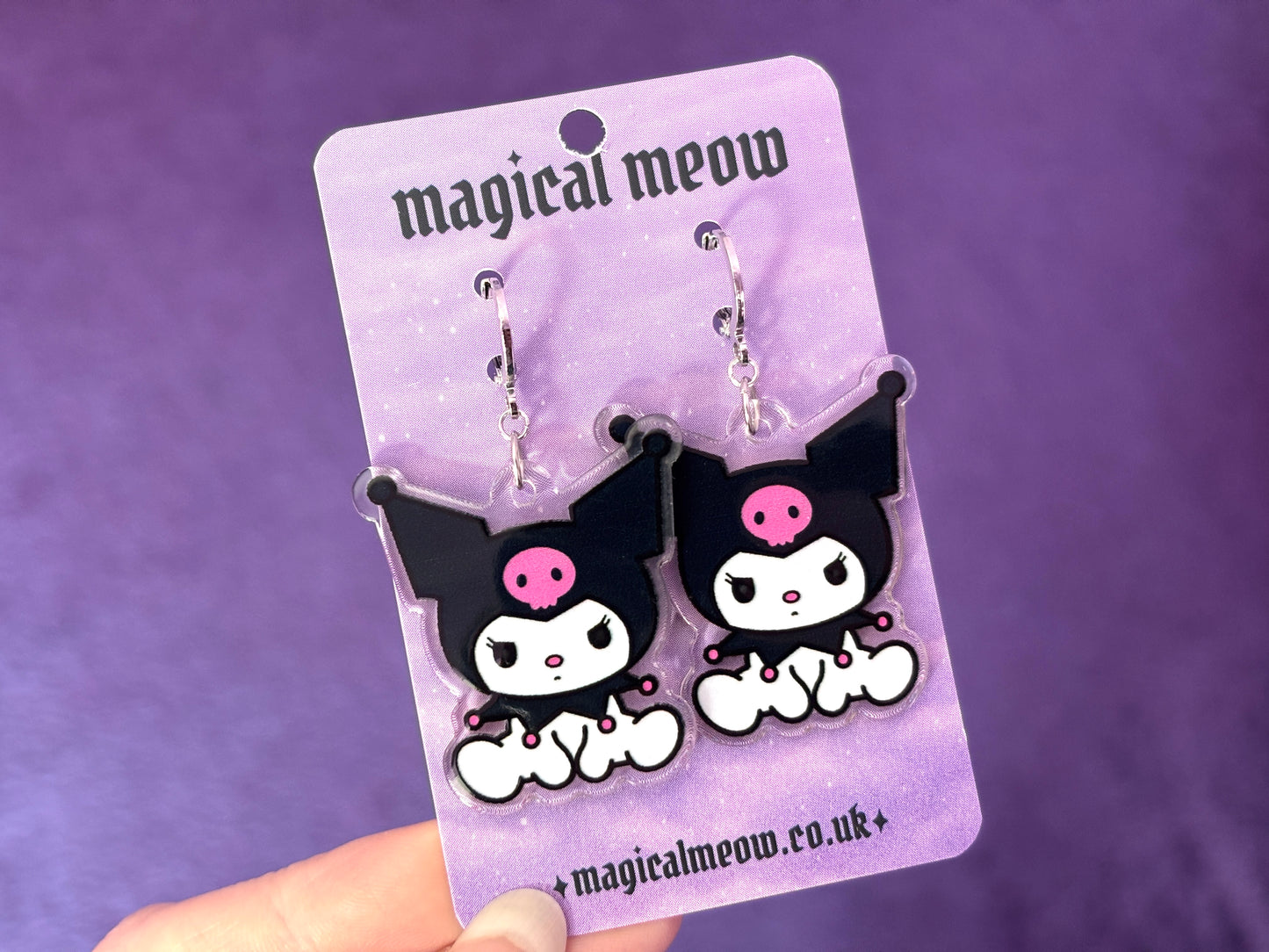 KUROMI - Acrylic Earrings