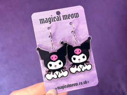 KUROMI - Acrylic Earrings