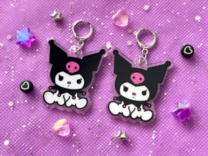 KUROMI - Acrylic Earrings