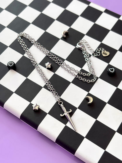 DAGGER - Charm Necklace