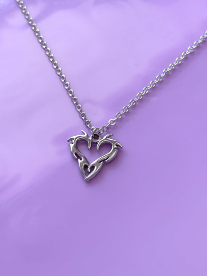 Y2K HEART - Charm Necklace
