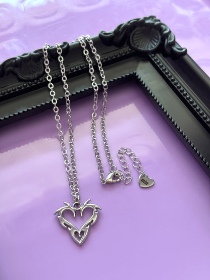 Y2K HEART - Charm Necklace