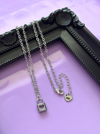 LOVE LOCK - Charm Necklace