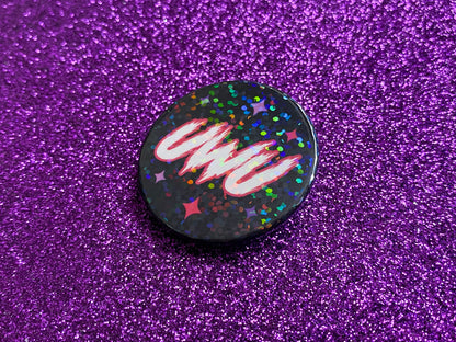UWU [Edgy] - Holographic Pin Badge