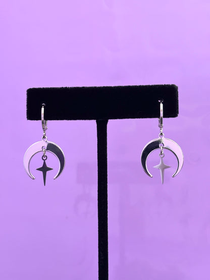 LUNAR STAR - Dropper Earrings