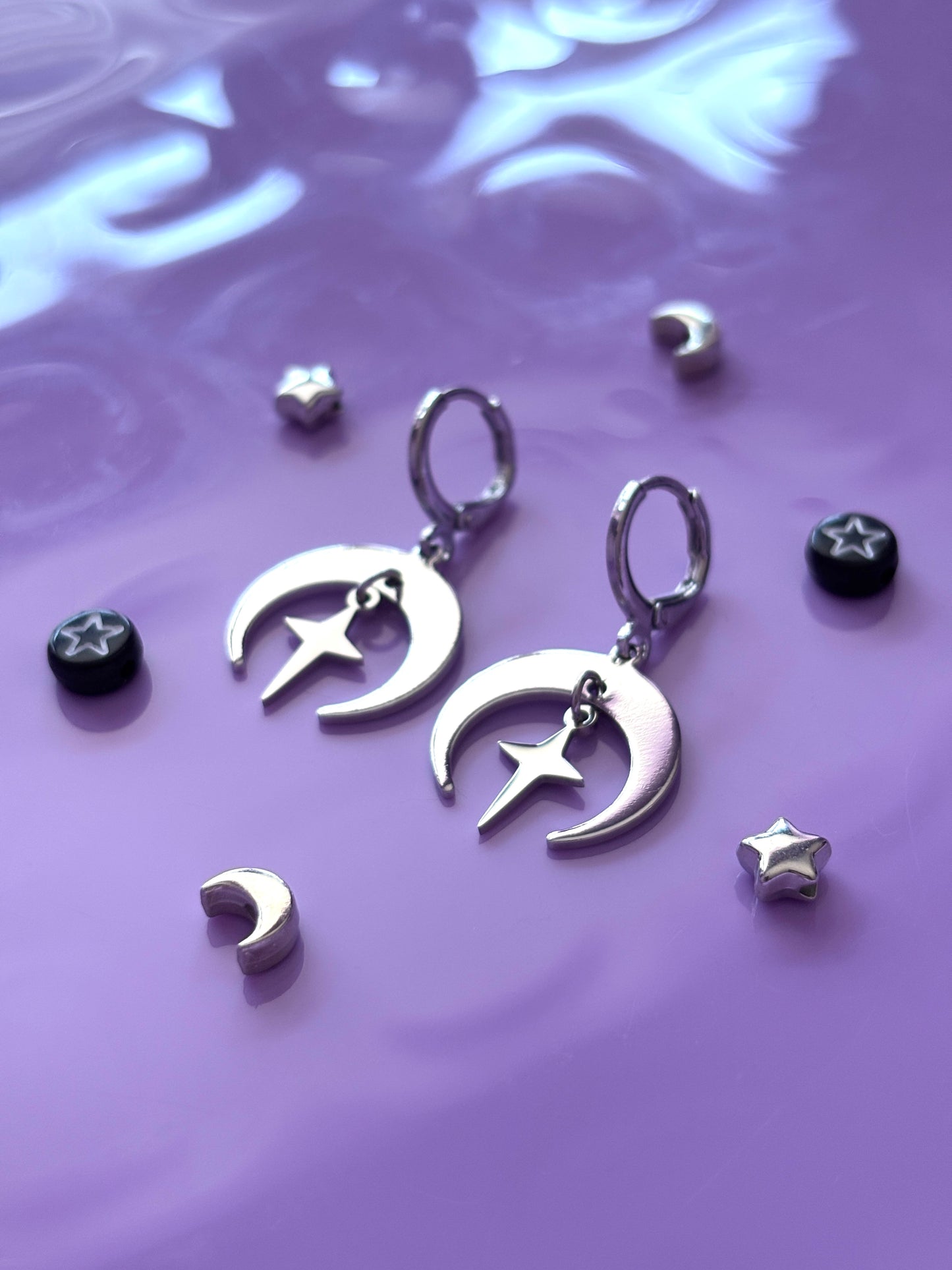 LUNAR STAR - Dropper Earrings