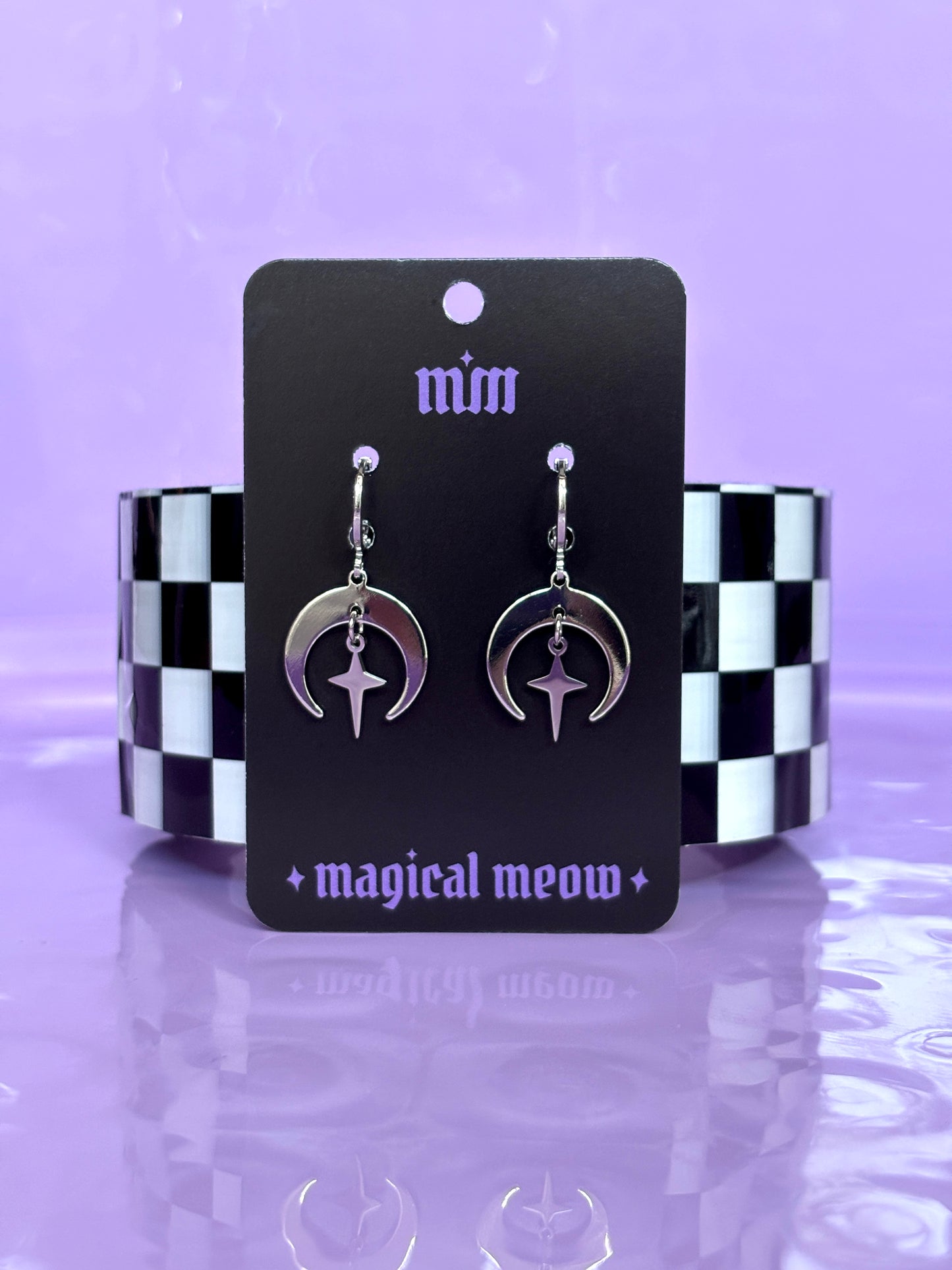 LUNAR STAR - Dropper Earrings