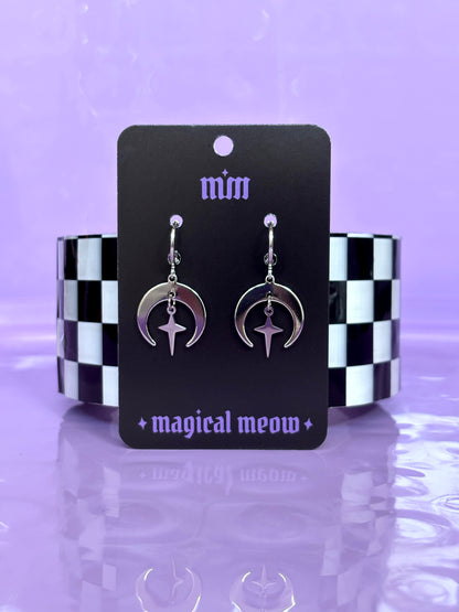LUNAR STAR - Dropper Earrings