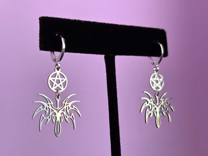 PENTAGOTH - Sword Dropper Earrings