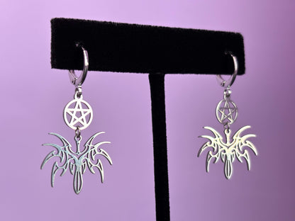 PENTAGOTH - Sword Dropper Earrings