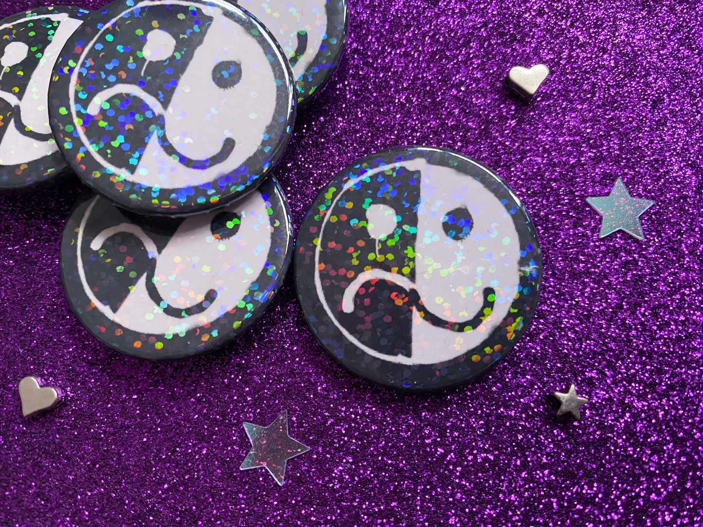 FALL OUT BOY - Holographic Pin Badge