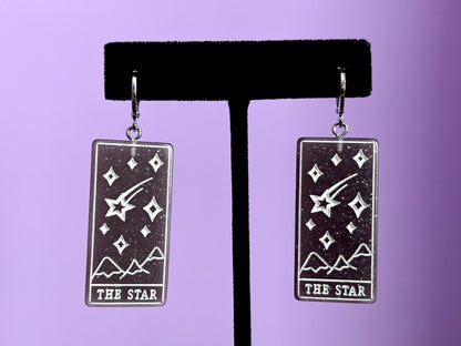 THE STAR - Resin Tarot Earrings