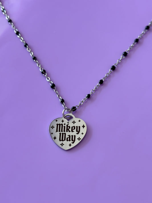 Mikey Way Heart Necklace - My Chemical Romance [Restocking Friday 18th September 5pm UK/BST]