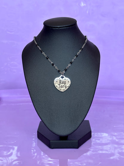 Ray Toro Heart Necklace - My Chemical Romance [Restocking Friday 18th September 5pm UK/BST]
