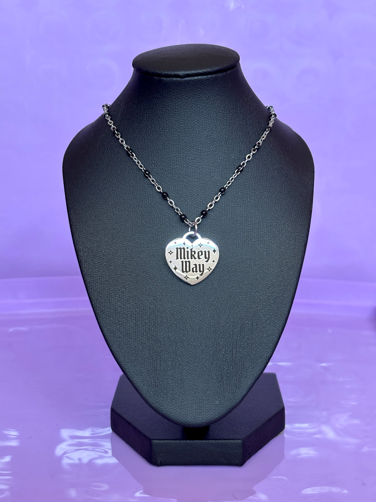 Mikey Way Heart Necklace - My Chemical Romance [Restocking Friday 18th September 5pm UK/BST]