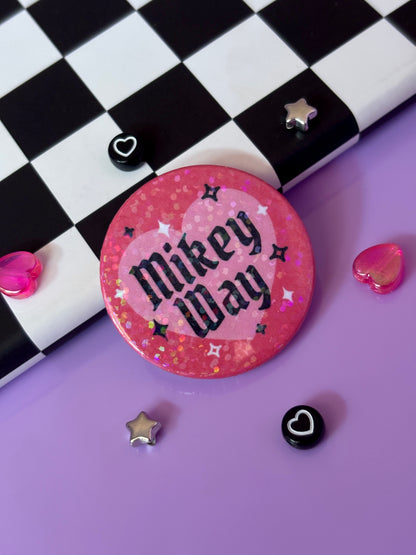 MIKEY WAY - MCR Holographic Pin Badge